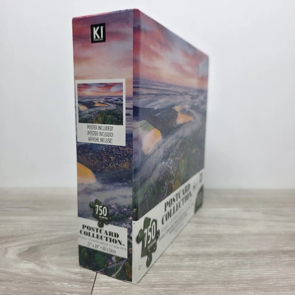 KI Puzzle - 750pcs - Postcard Collection -‎ Incredible Summer Sunrise Ukraine